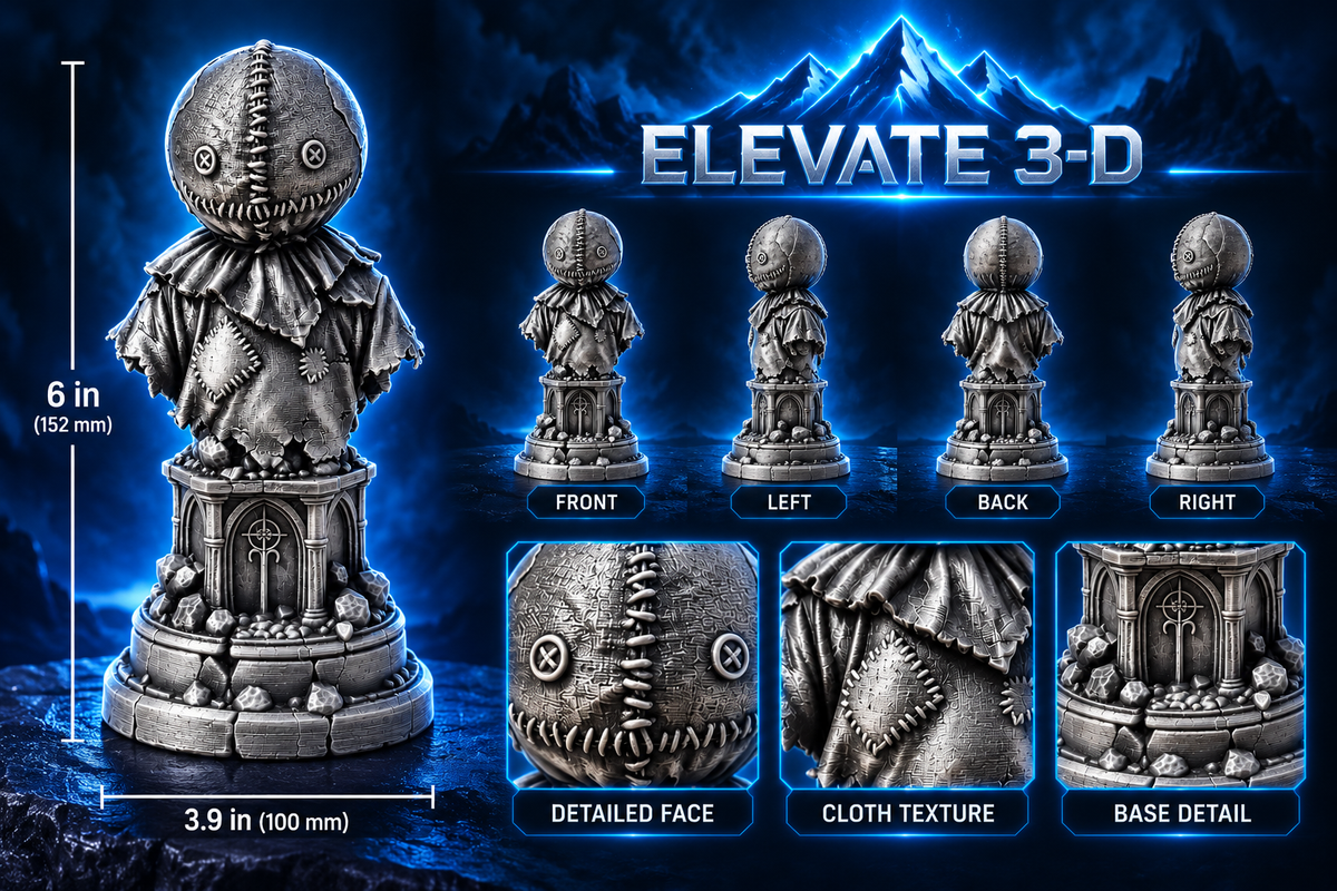 Patchwork Horror Bust