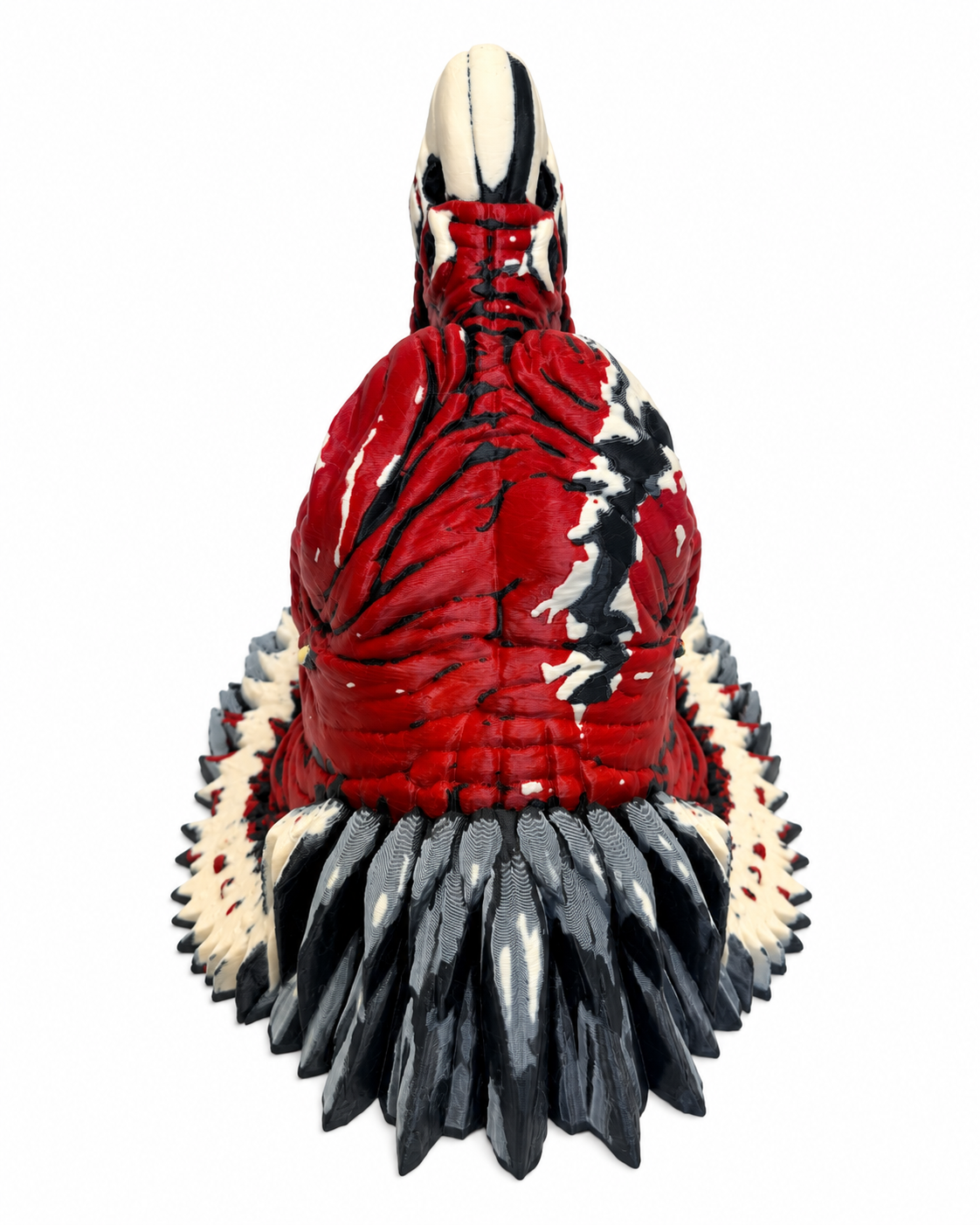 Vulture Head Wall Mount, Gothic 3D Printed Wall Art.